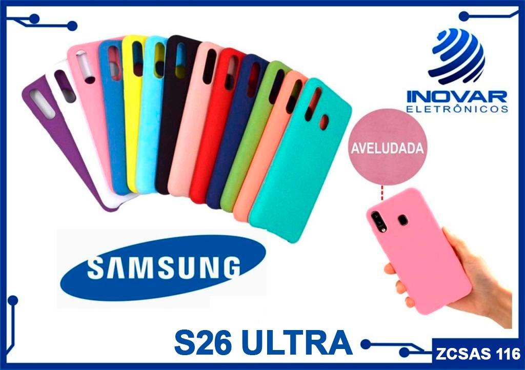 ZCSAS 116 CAPA SILICONE AVELUDADA (sem blister) SAMSUNG S26 ULTRA