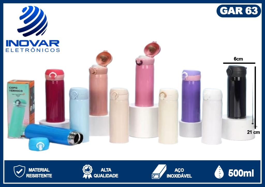 GAR 63 GARRAFA TERMICA 500 ML WU-216