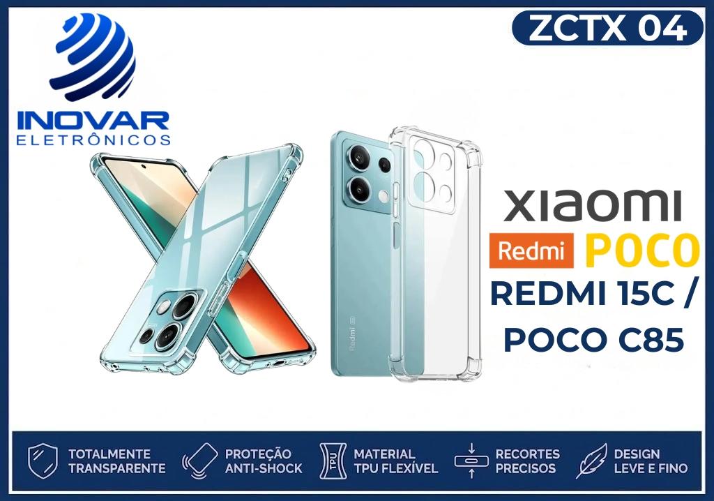 ZCTX 04 CAPA TPU ANTI IMPACTO XIAOMI REDMI 15C / POCO C85