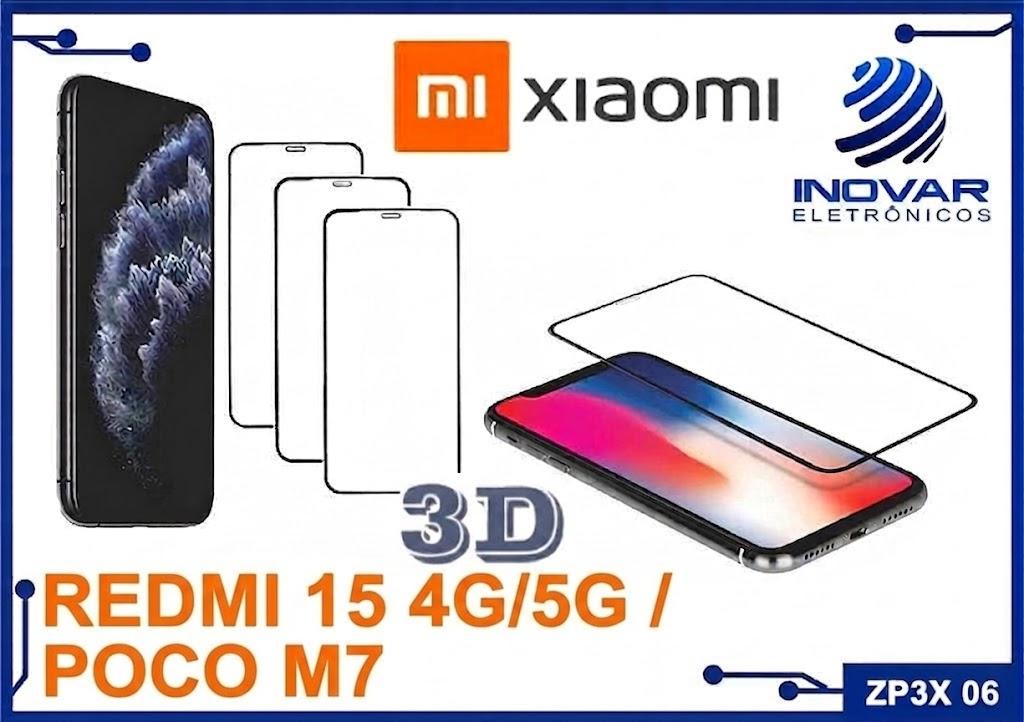 ZP3X 06 PELICULA 3D XIAOMI REDMI 15 4G/5G / POCO M7