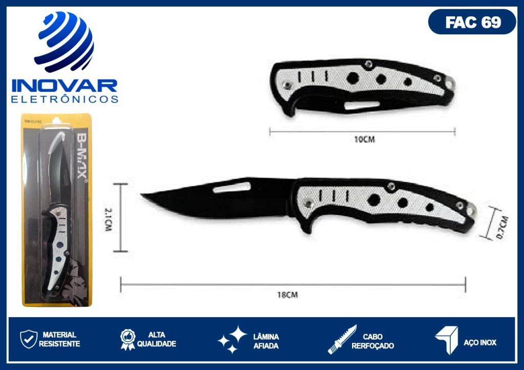 FAC 69 CANIVETE RETRATIL BM-DJ192