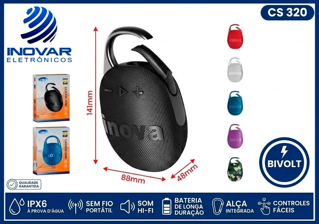 CS 320 CAIXA DE SOM CLIP IPX6 RAD-13053