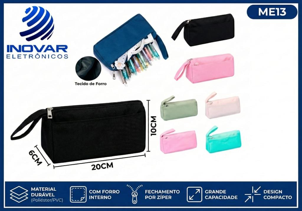 ME 13 ESTOJO PARA LAPIS ESCOLAR BM-F2106