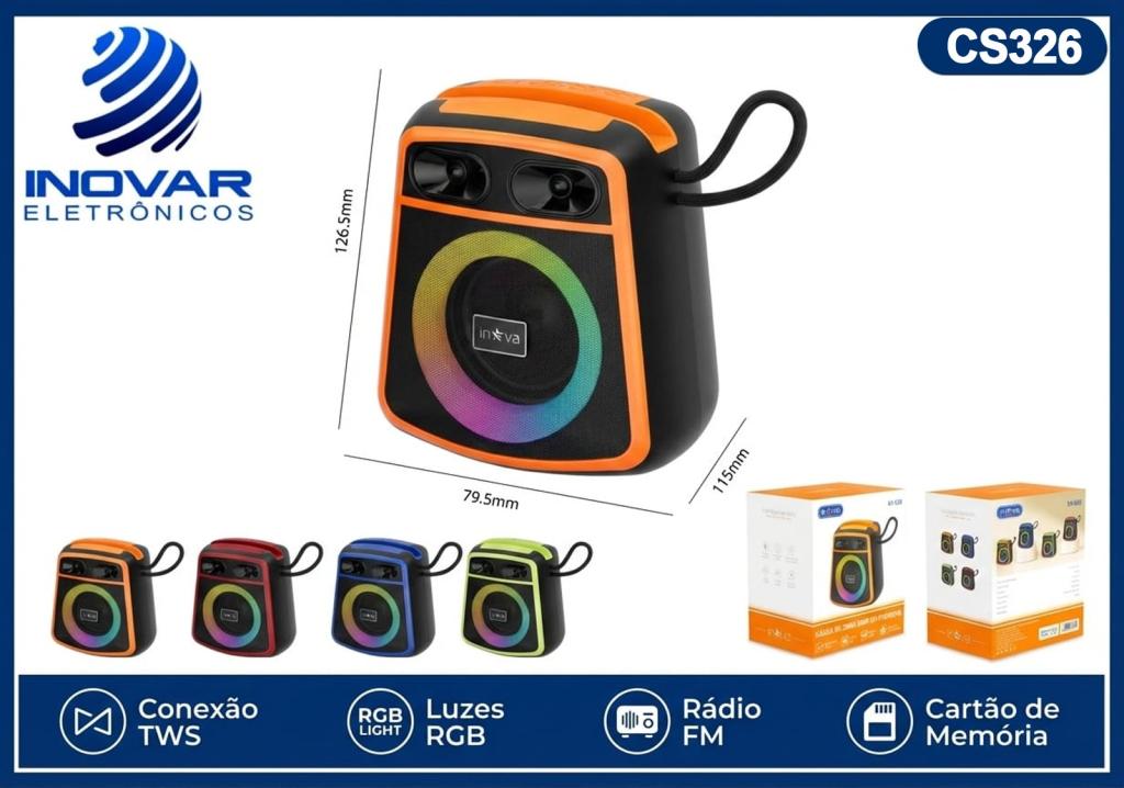 CS 326 CAIXA DE SOM 10W TWS KV-828