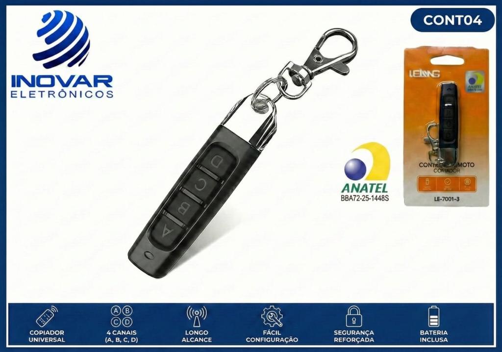 CONT 04 CONTROLE REMOTO COPIADOR AF-433