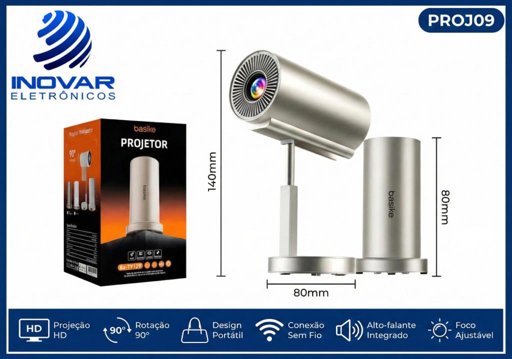PROJ 09 PROJETOR 4K TOP DE LINHA BA-TY 129