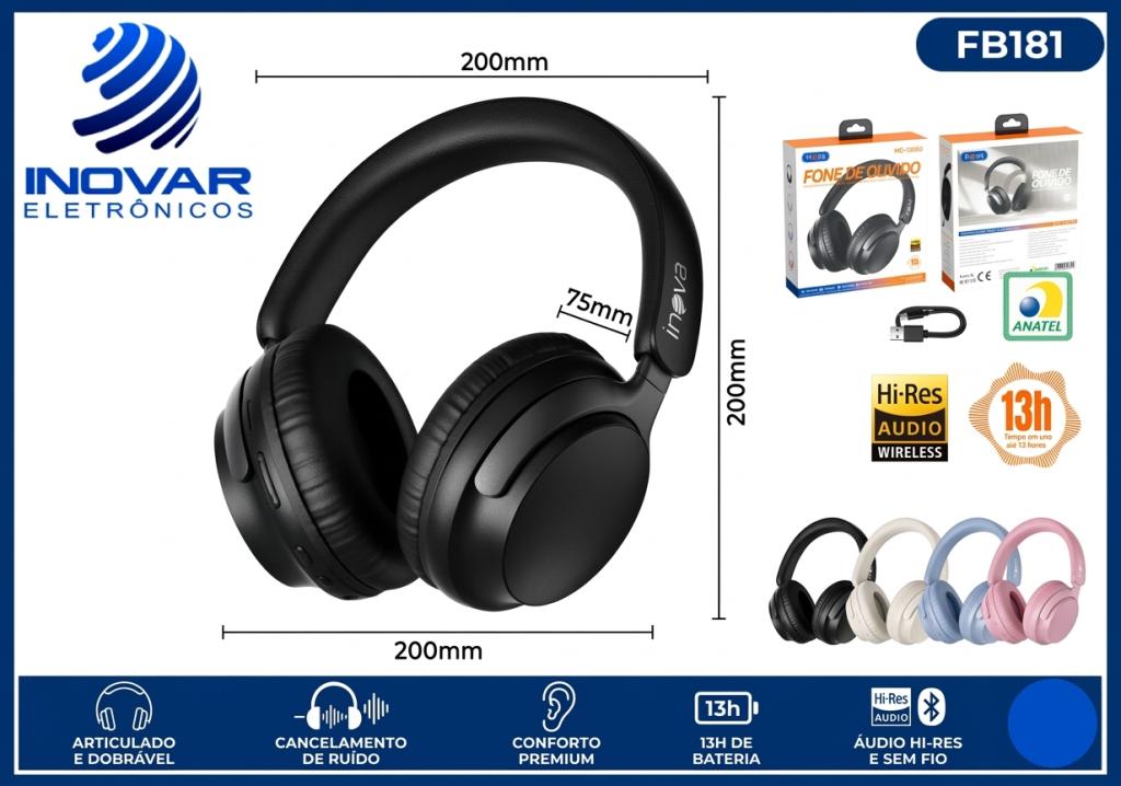 FB 181 FONEDE OUVIDO INOVA BLUETOOTH MD-13080