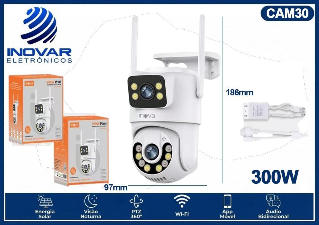 CAM 30 CAMERA WIFI 2 LENTES PTZ CAM 0002 A