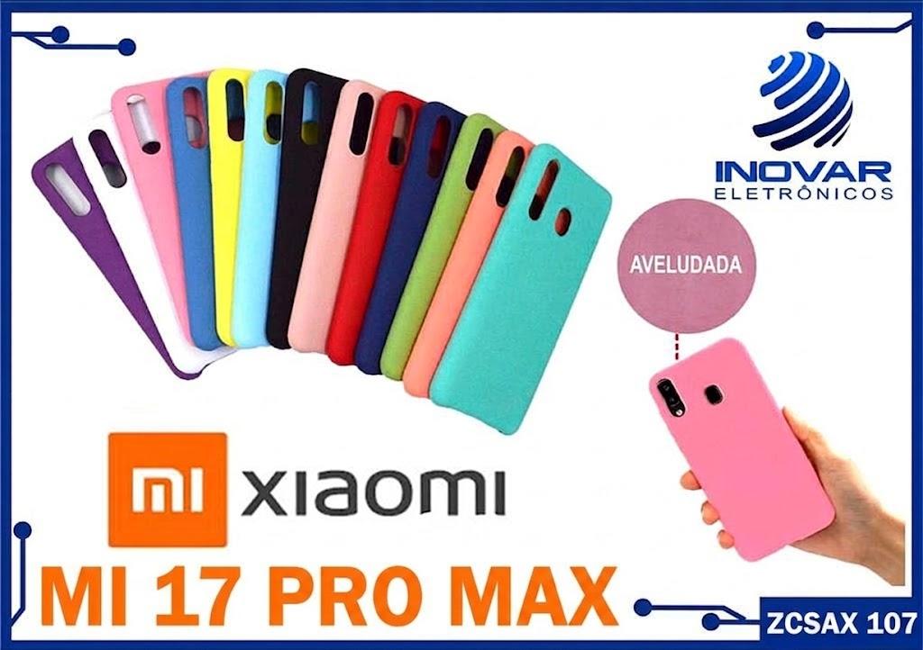 ZCSAX 107 CAPA SILICONE AVELUDADA (sem blister) XIAOMI MI 17 PRO MAX