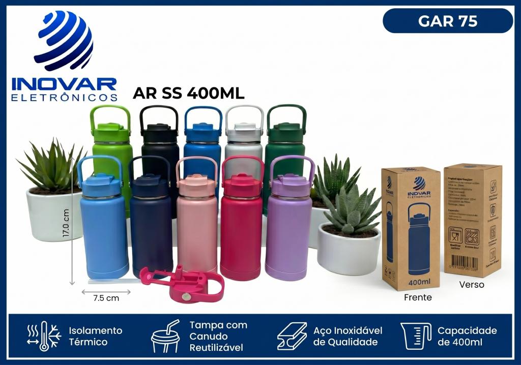 GAR 75 GARRFA TERMICA EM INOX 400 ML X2-80