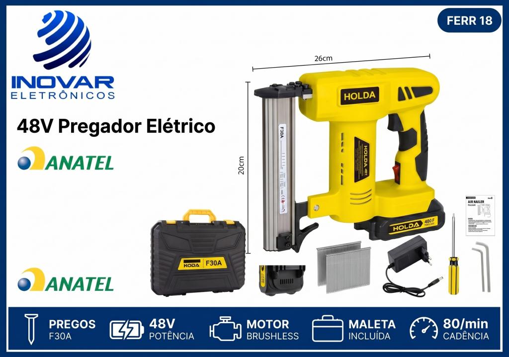 FERR 18 PREGADOR ELETRICO A BATERIA F10 AO F30 H808