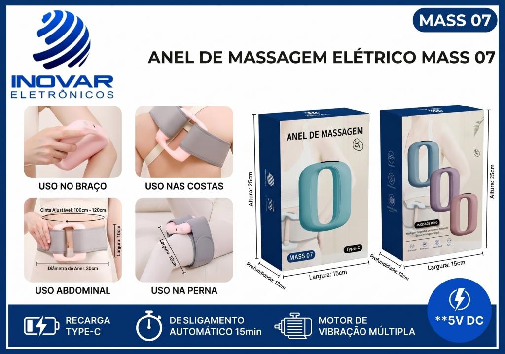 MASS 07 MASSAGEADOR MULTIFUNÇAO AF05B