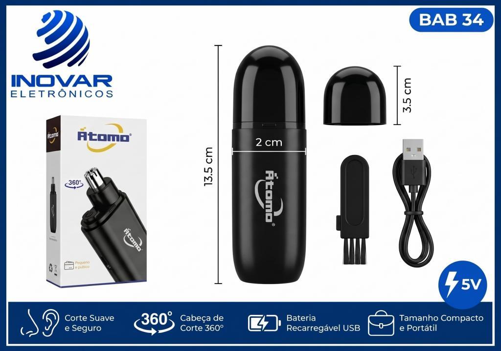BAB 34 APARADOR DE PELOS NASAIS