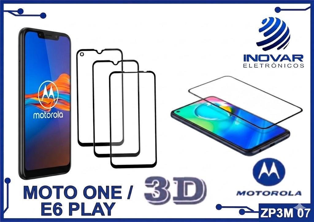 ZP3M 07 PELICULA 3D MOTOROLA MOTO ONE / E6 PLAY....