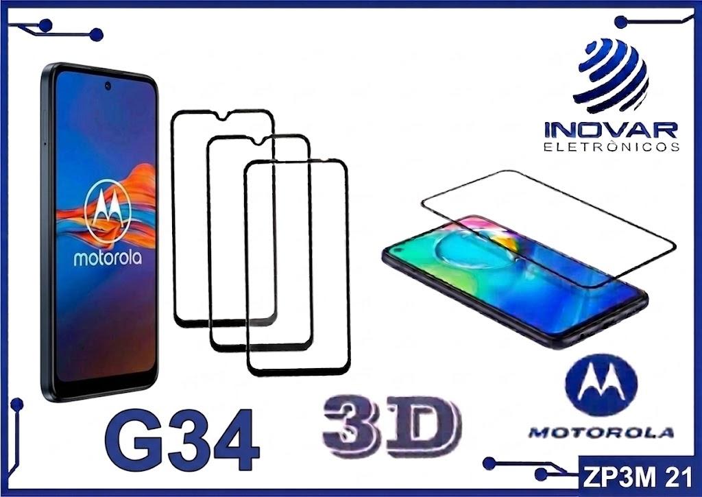 ZP3M 21 PELICULA 3D MOTOROLA MOTO G34