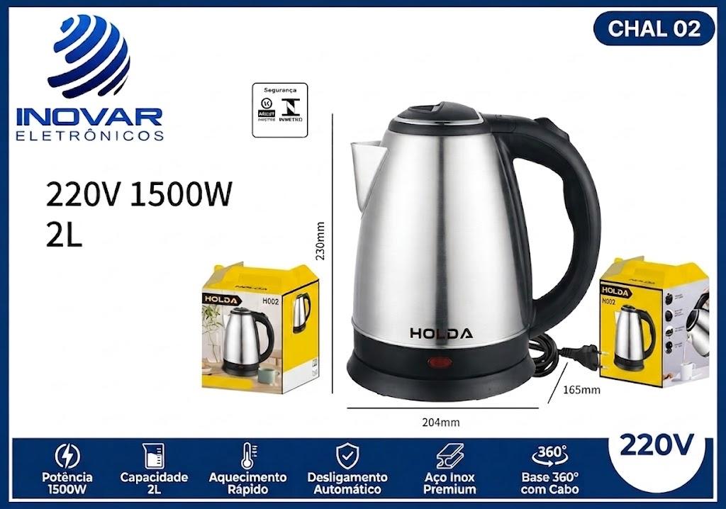 CHAL 02 CHALEIRA ELETRICA 2 LIROS 220V H002