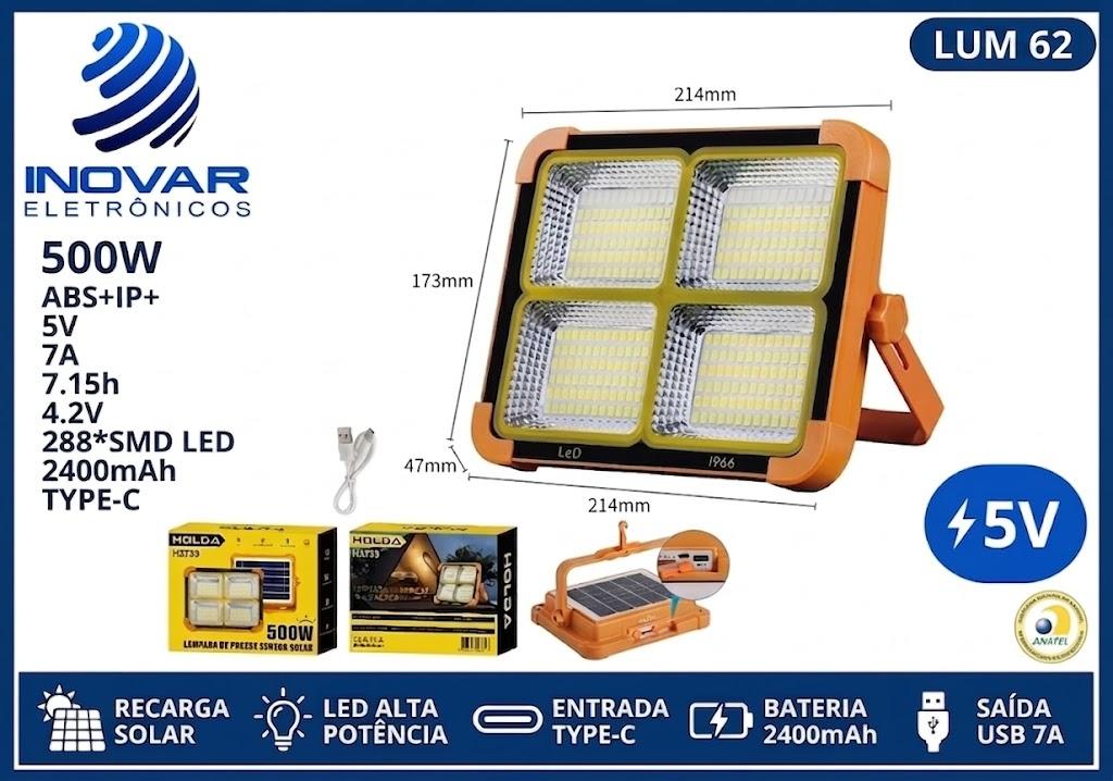 LUM 62 LUMINARIA LED PORTATIL H3739