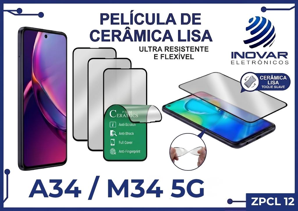 ZPCL 12 PELICULA CERAMICA LISA SM A34 / M34 5G