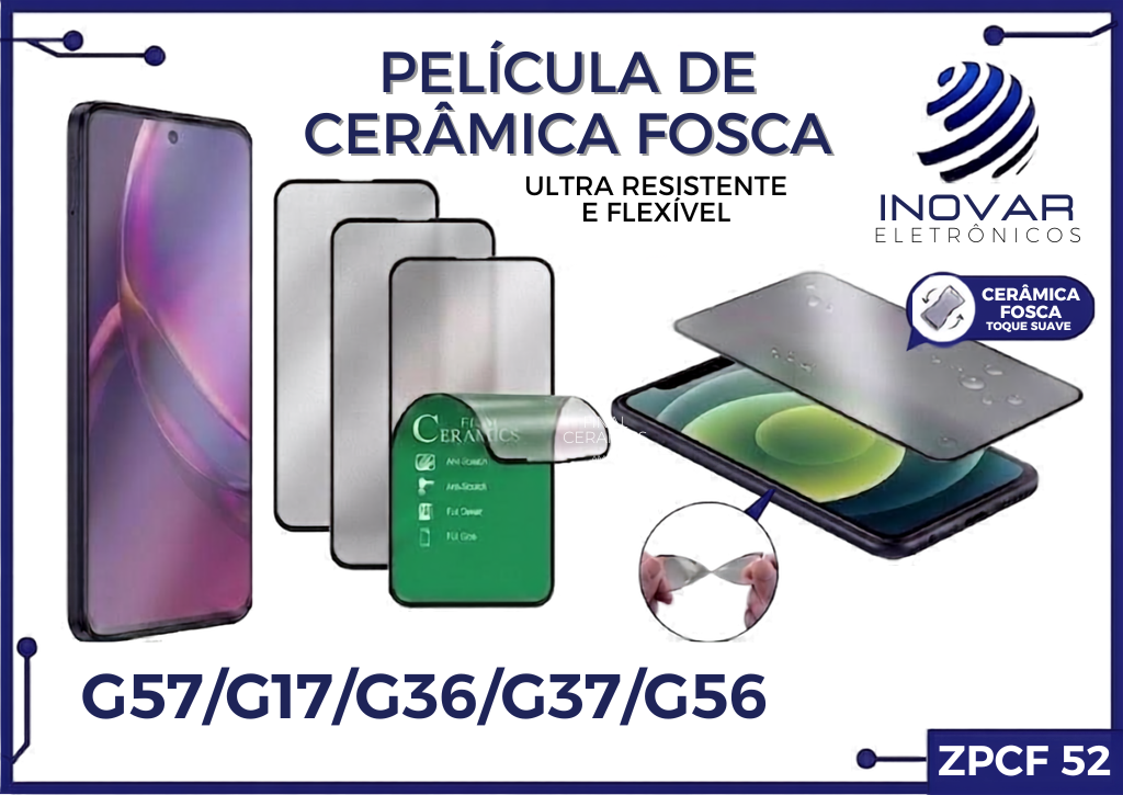ZPCF 52 PELICULA CERAMICA FOSCA MT G57 / G17 / G36 / G37 /G56