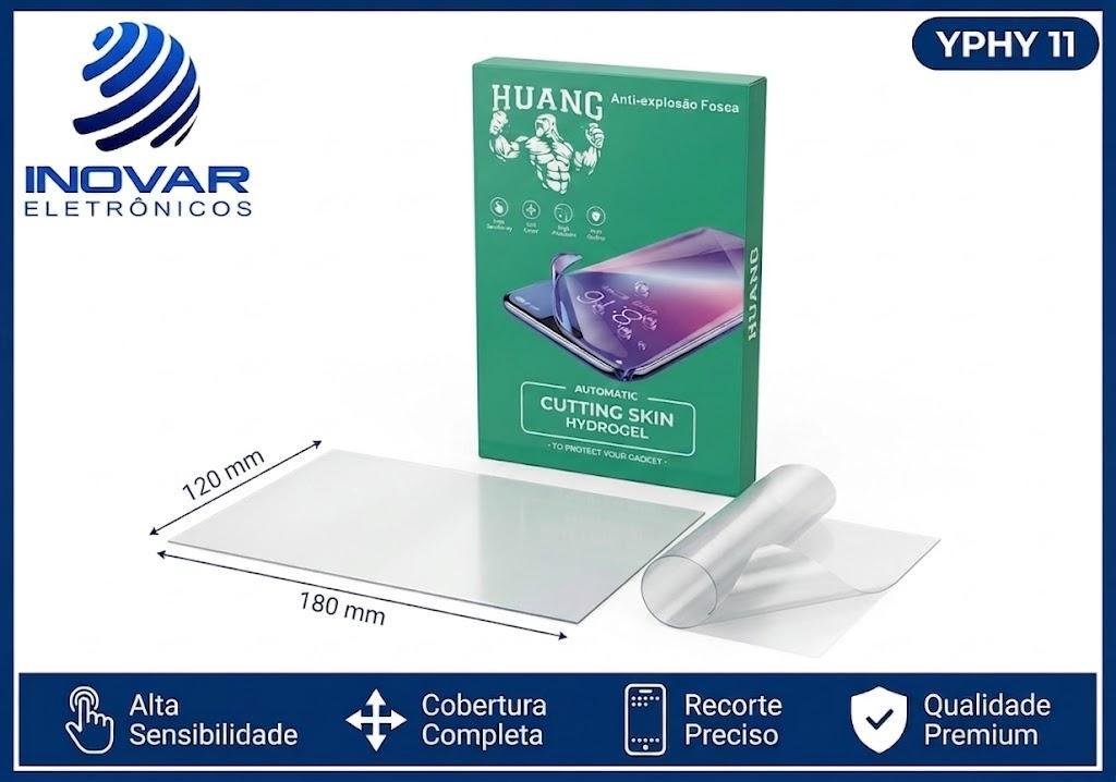 YPHY 11 PELICULA PARA CELULAR HYDROGEL REFIL PARA MAQUINAS FOSCA ANTI EXPLOSAO