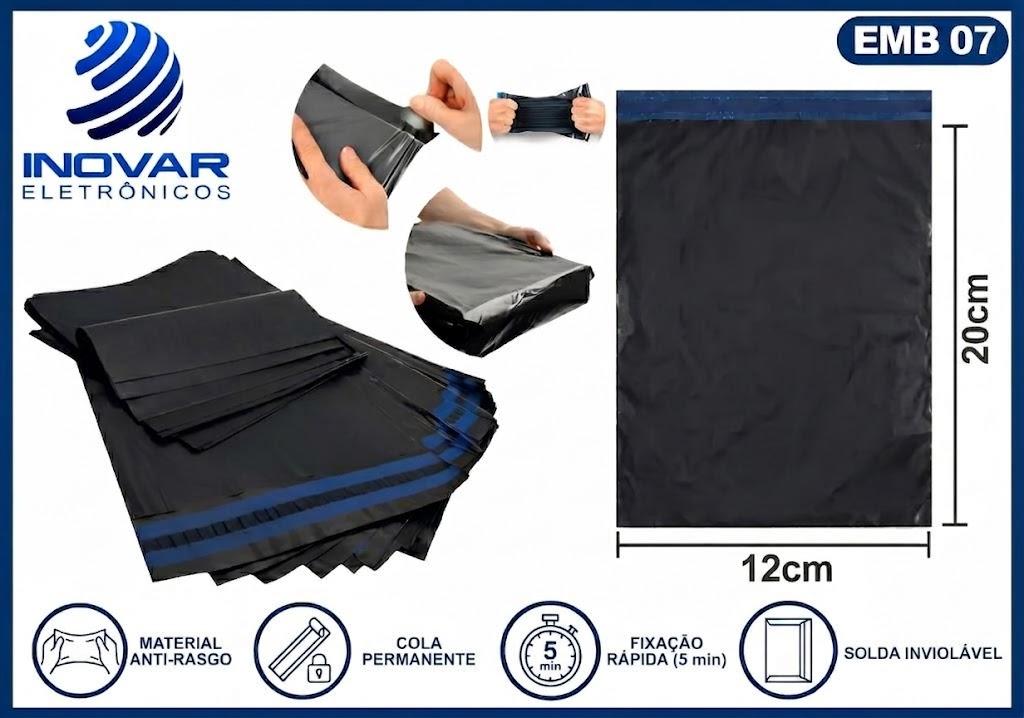 EMB 07 EMBALAGEM PARA E-COMMERCE COM 1000 UNIDADES 12CM * 20CM
