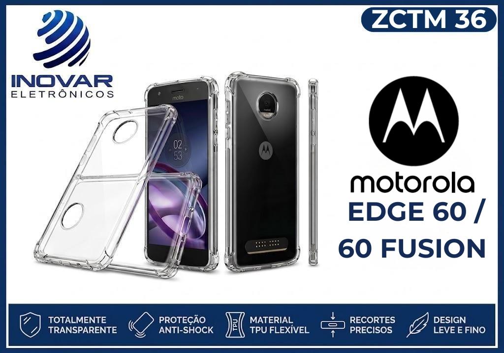 ZCTM 36 CAPA TPU ANTI IMPACTO MOTOROLA MOTO EDGE 60 / 60 FUSION