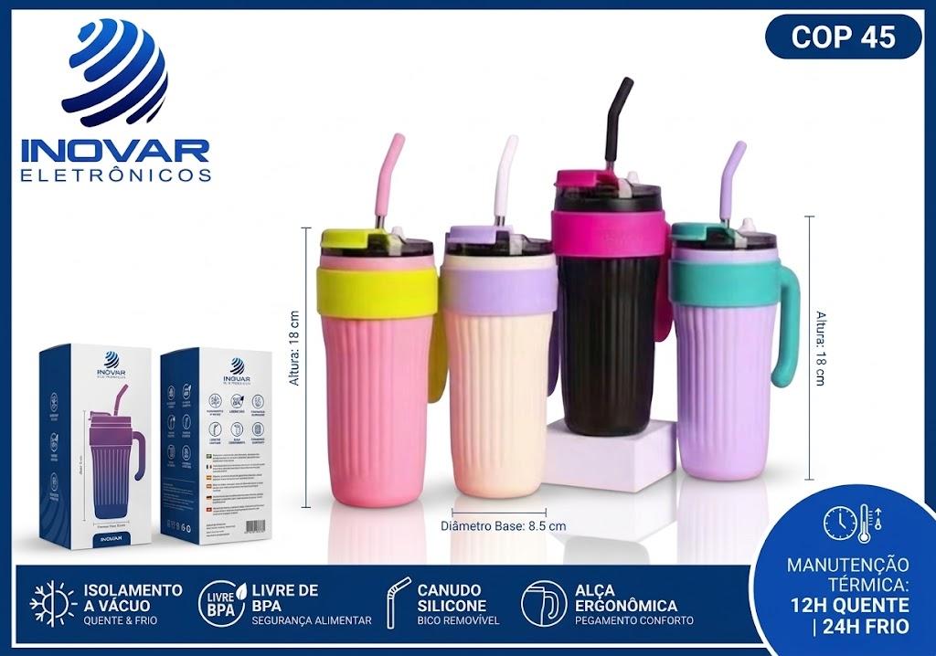 COP 45 COPO TERMICO EM INOX 800 ML P1519