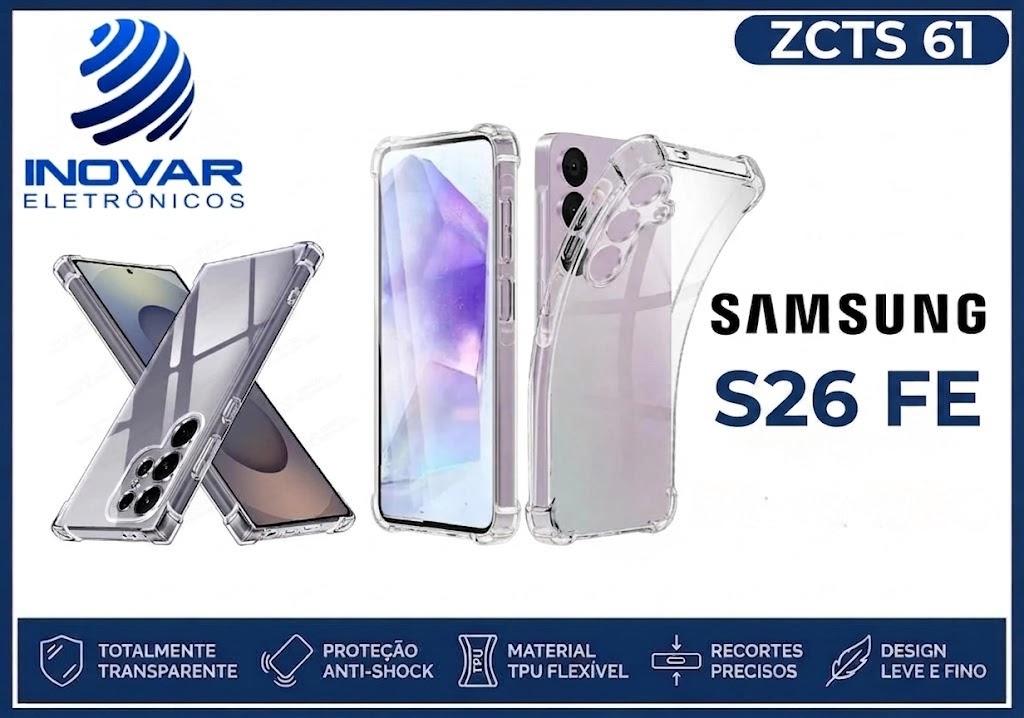 ZCTS 61 CAPA TPU ANTI IMPACTO SAMSUNG S26 FE