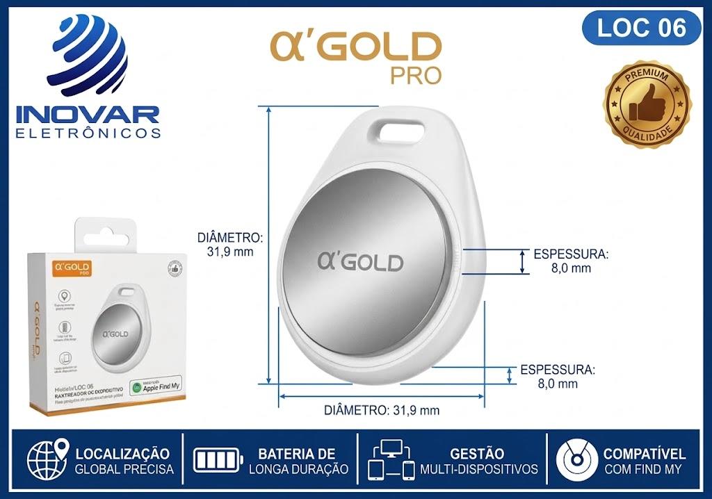 LOC 06 LOCALIZADOR RASTREADOR EXCLUSIVO PARA IOS (IPHONE) TCD-06