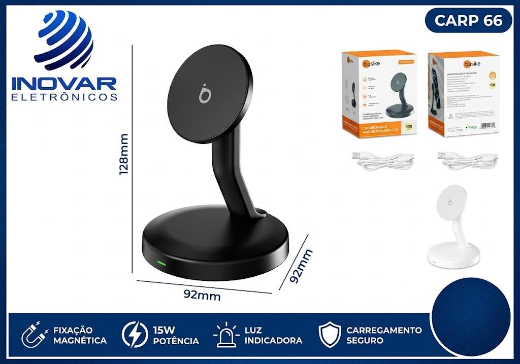 CARP 66 CARREGADOR POR INDUÇAO 15W MD-WXC 296