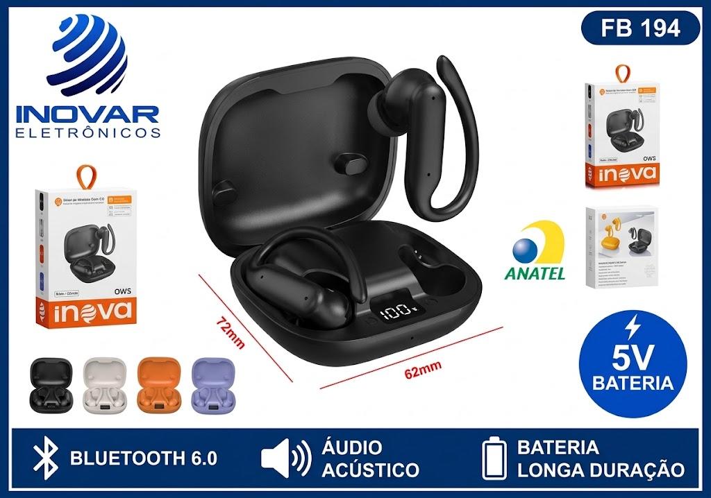 FB 194 FONE BLUETOOTH ESPORTIVO FON-13012 D