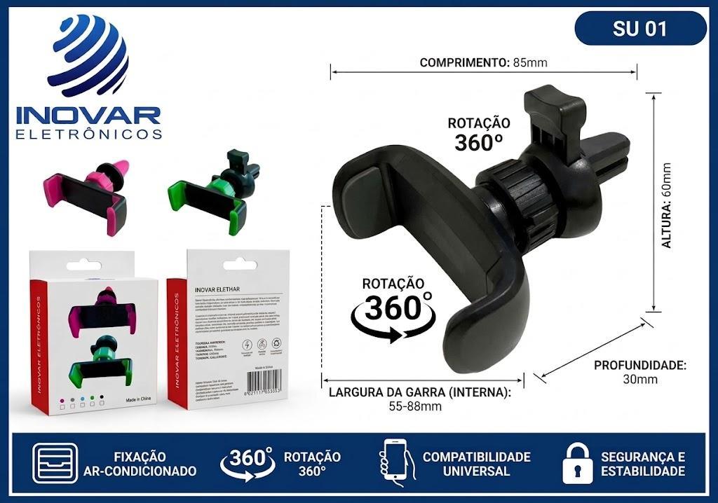 SU 01 SUPORTE DE CELULAR PARA SAIDA DO AR KA-1093