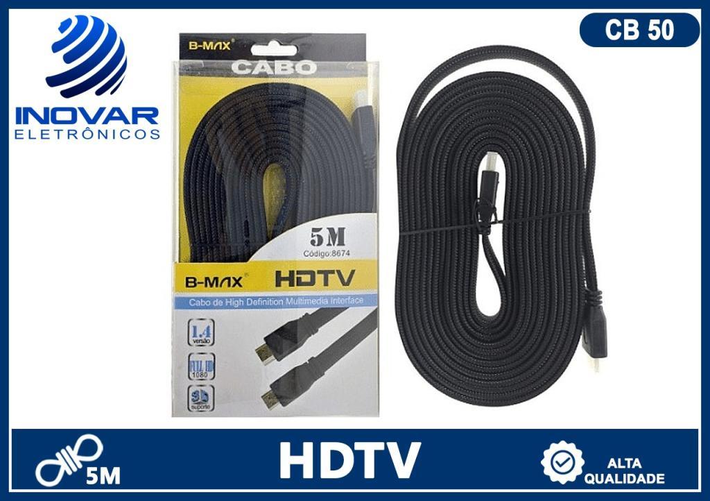 Cabo Hdmi 5 Metros A Pulgadas