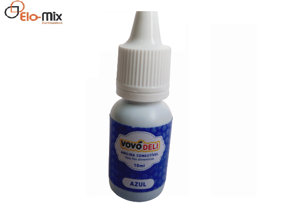 P7 CORANTE COMESTIVEL LIQUIDO AZUL C/12UN**