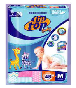 P01 CLASSIC BABY TIP TOP BABY JUMBO M/48UN**