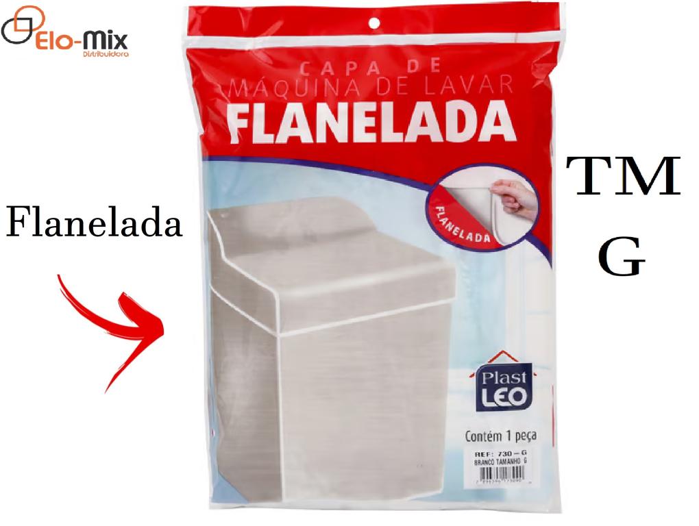 P8 CAPA P/MAQUINA PVC FLANELA PLAST LEO (G)