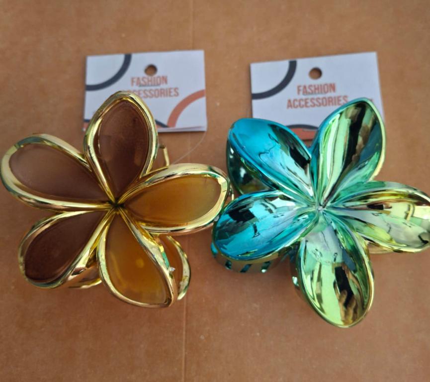 P6B PRESILHA P/CABELO FASHION FLOR (G) REF:2401 PC/06