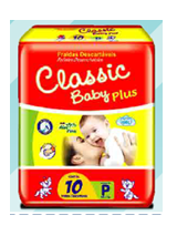P01 CLASSIC BABY MINI PLUS P/10UN**