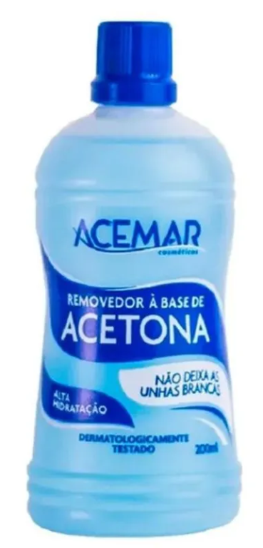 P02 REMOVEDOR A BASE DE ACETONA ACEMAR PRO 200ML PC/06