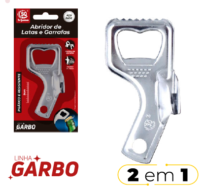 P9 ABRIDOR LATAS E GARRAFAS INOX SQ3024