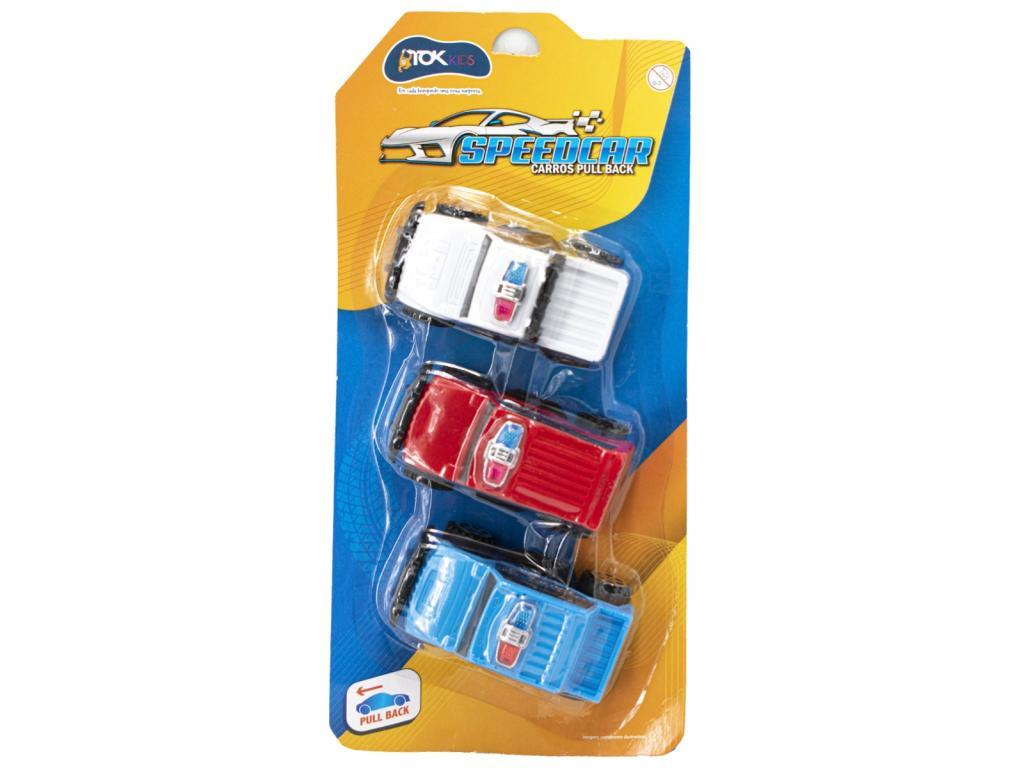 PX3 BRINQ CARROS PLAST 31X15CM 3PCS MT1310 / GTIN: 17908224328781