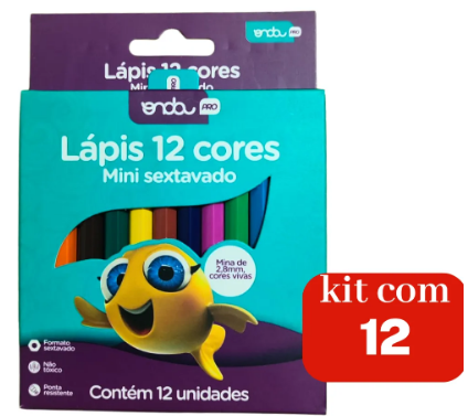 PX4 LAPIS DE COR 12 CORES (P) PC/12UN