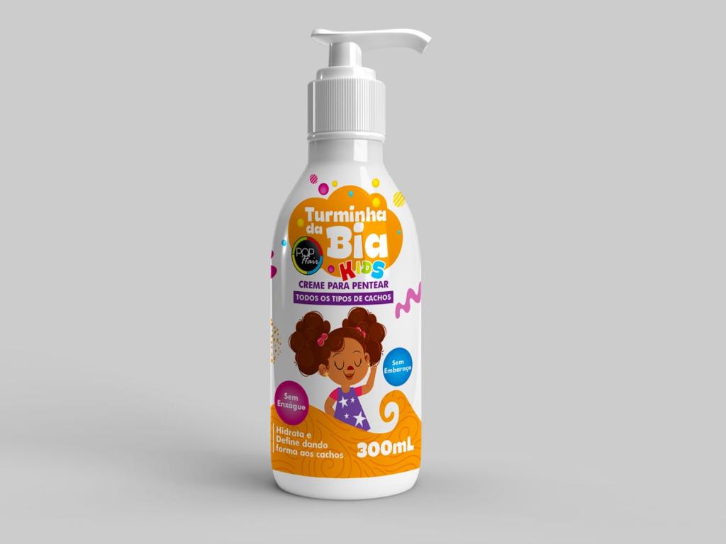 P2E CREME PENTEAR TURMINHA DA BIA CACHOS 300ML