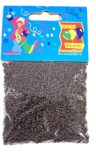P7 GRANULADO DAM FESTA 60G - CHOCOLATE PC/12UN