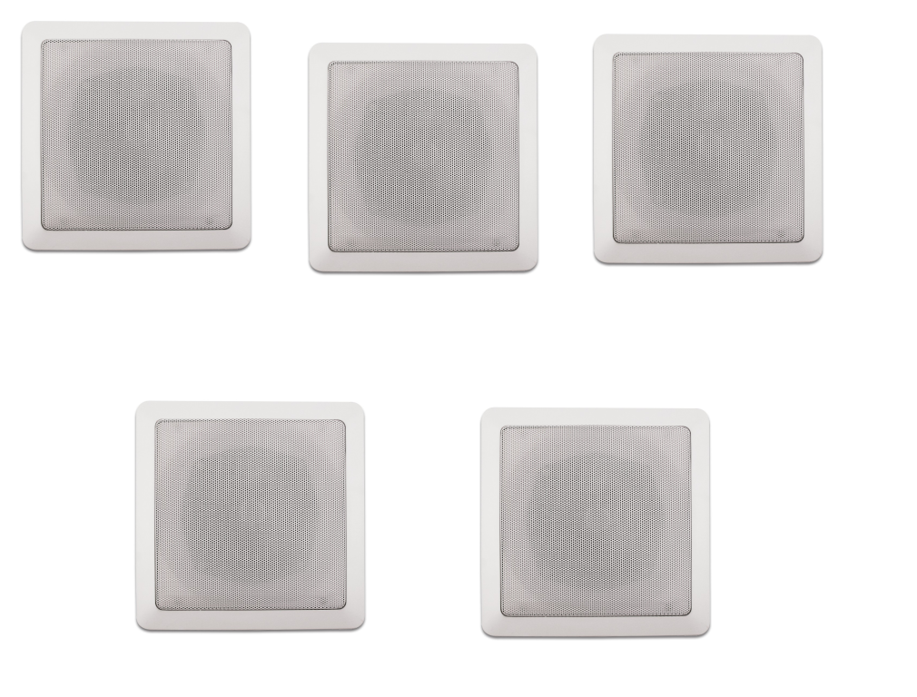 Kit de Caixas Home Theater EmbutSpeaker 5.0