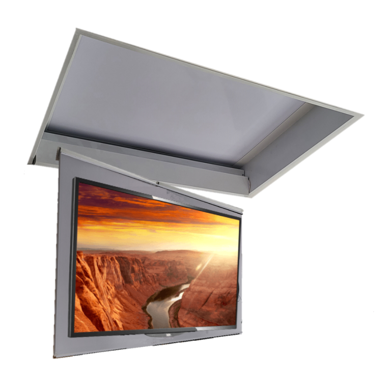 FLAP TV 85'' GIRO + DESCIDA HD LINK BRANCO