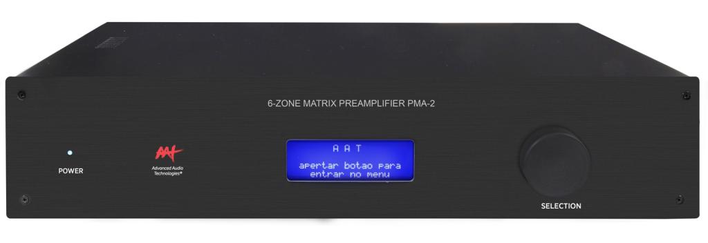 MULTIROOM PRÉ AMPLIFICADOR AAT PMa2 -