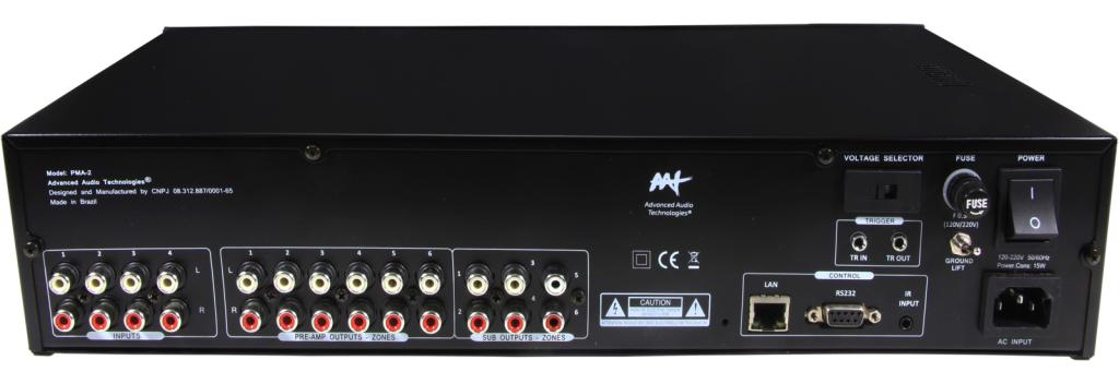MULTIROOM PRÉ AMPLIFICADOR AAT PMa2 -