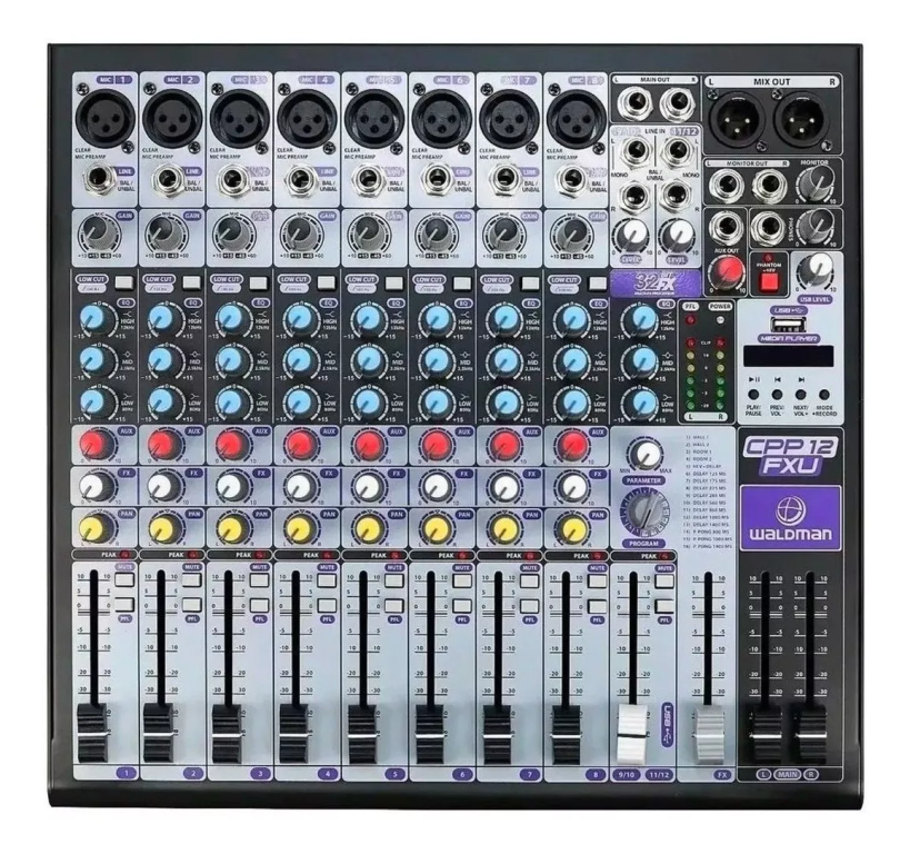 MESA WALDMAN CLEARPOD 12 MODELO CPP12FXU