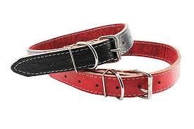 COLEIRA COURO FORRADA N 05